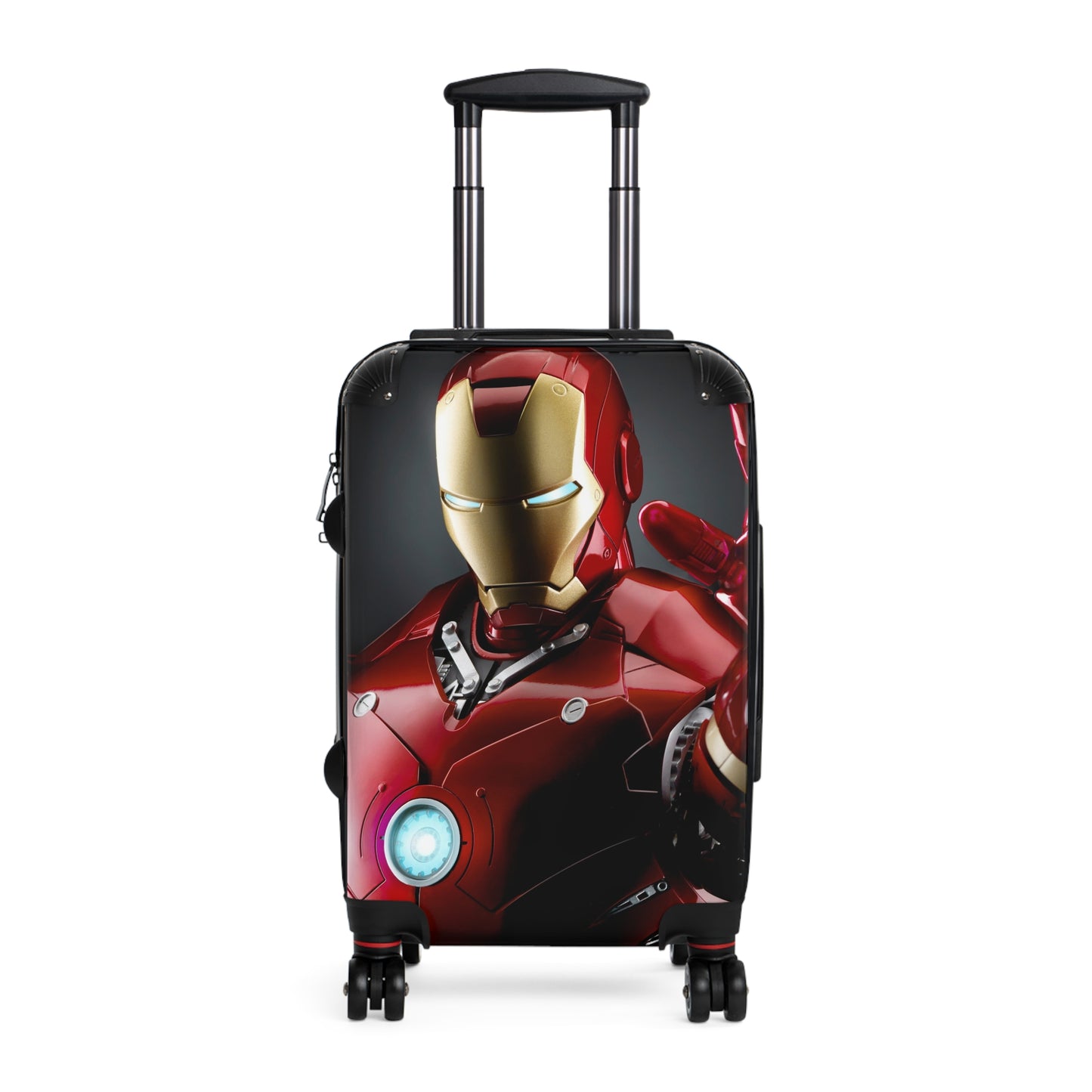 Video Games Iron Man Mark III Carry-On Suitcase - Stylish Luggage for Travelers