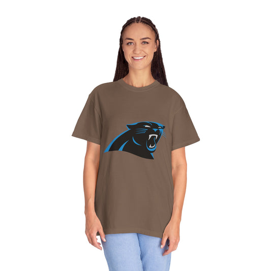 Carolina Panthers Go Panthers Garment-Dyed T-Shirt – Premium Cotton Tee for Customization