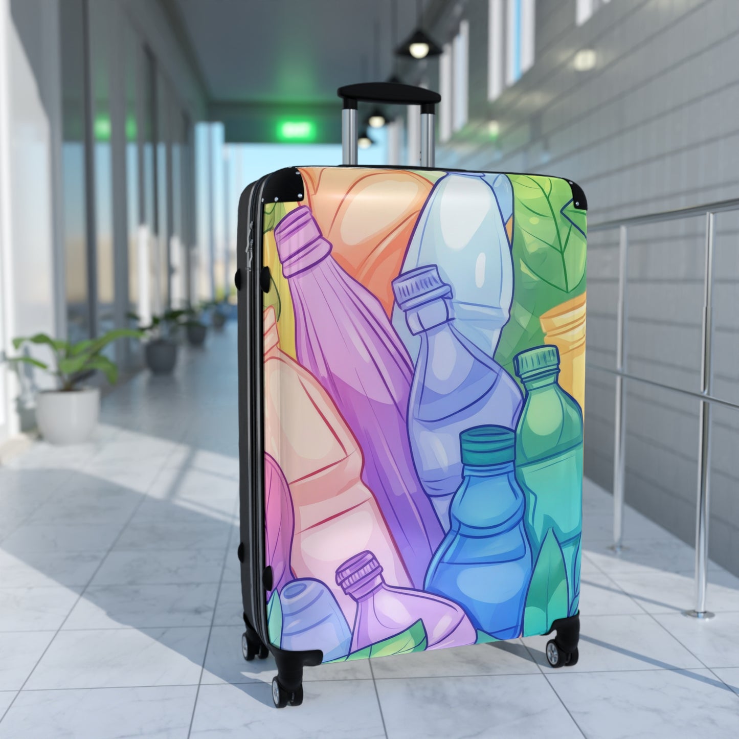 Nature Impact Carry-On Suitcase - Stylish Luggage for Travelers