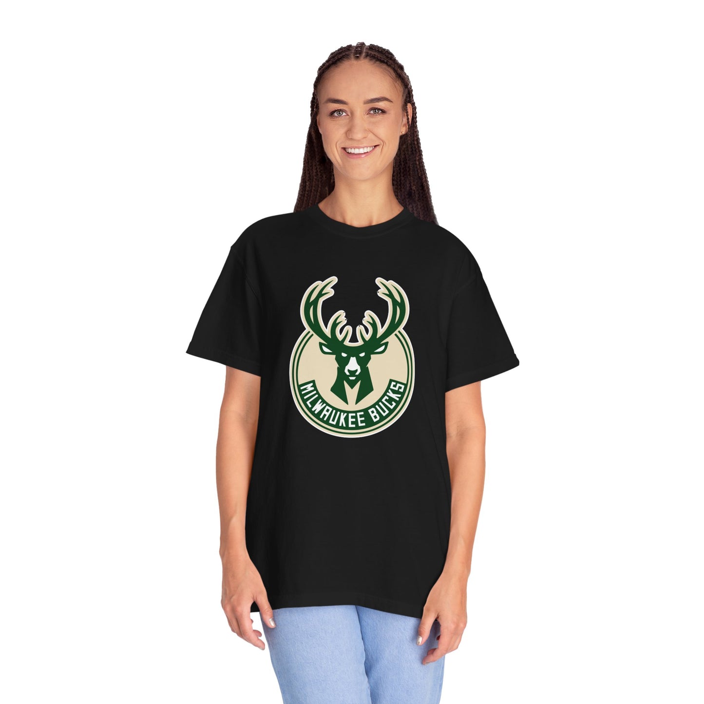 Milwaukee Bucks Play To Win Garment-Dyed T-Shirt – Premium Cotton Tee for Customization