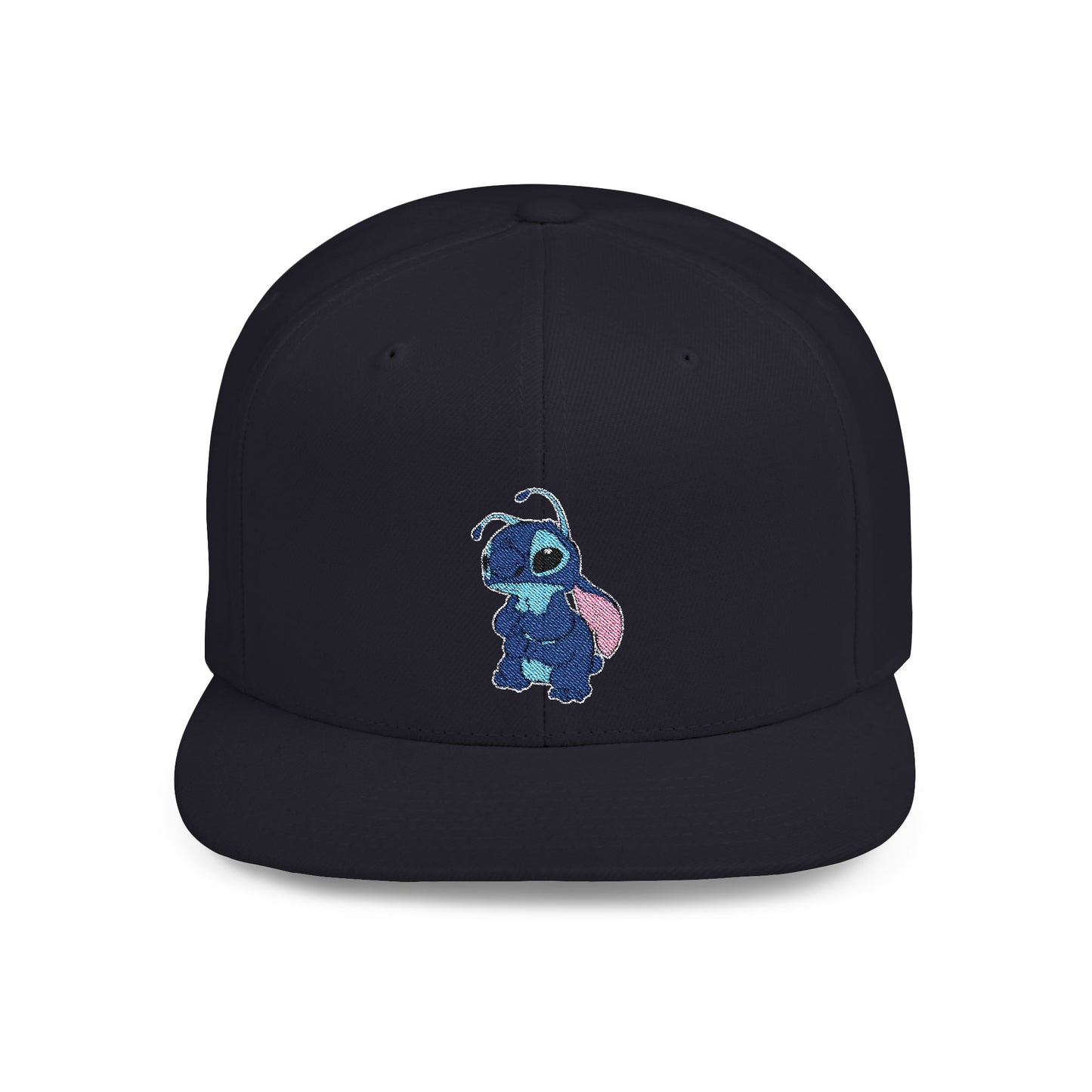 Sad Stitch Disney Flat Bill Snapback – Lightweight, Custom Fit, Premium Quality