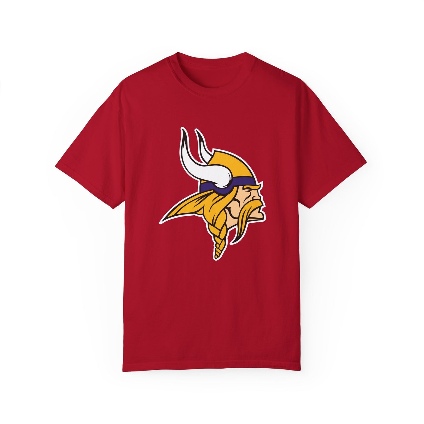 Minnesota Vikings Gear Garment-Dyed T-Shirt – Premium Cotton Tee for Customization