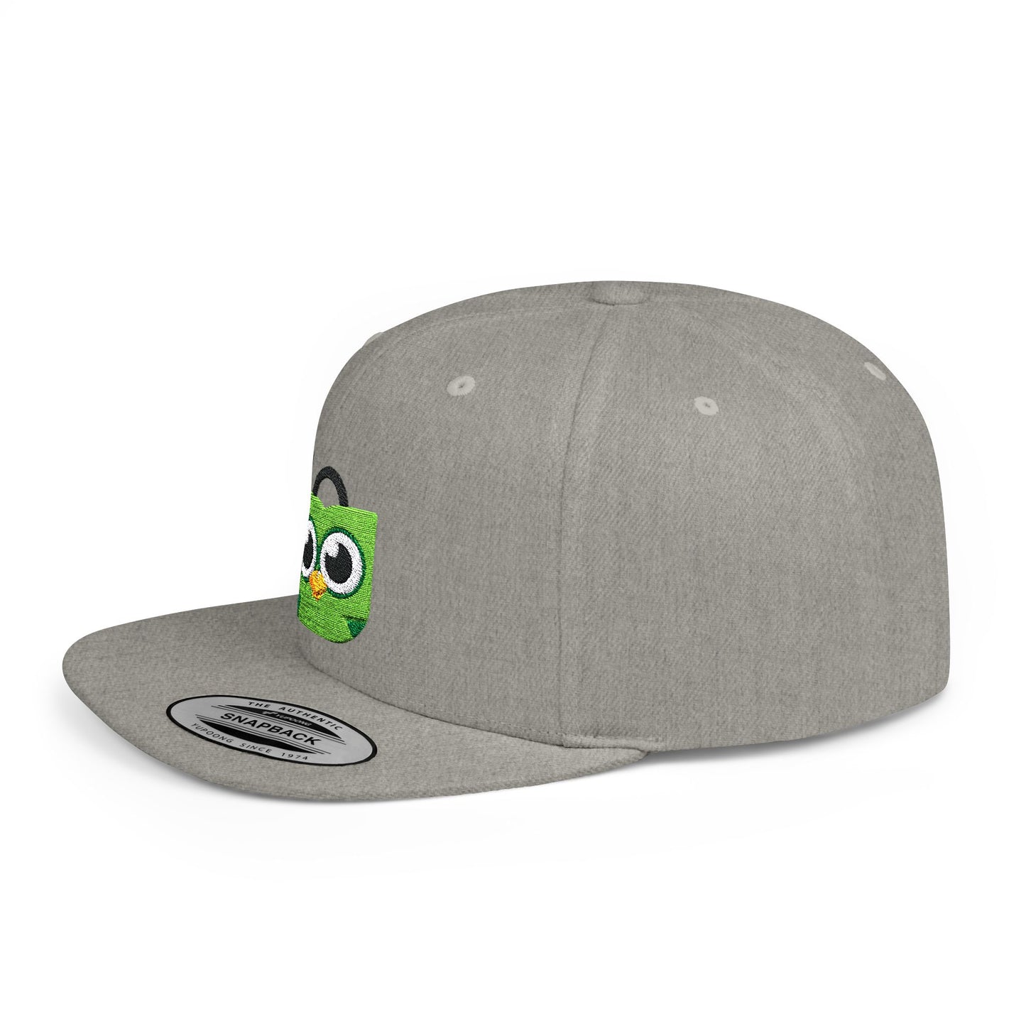 Tokopedia Flat Bill Snapback – Lightweight, Custom Fit, Premium Quality