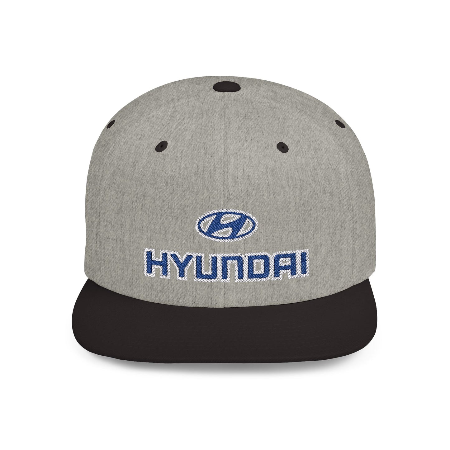 Hyundai Flat Bill Snapback – Lightweight, Custom Fit, Premium Quality