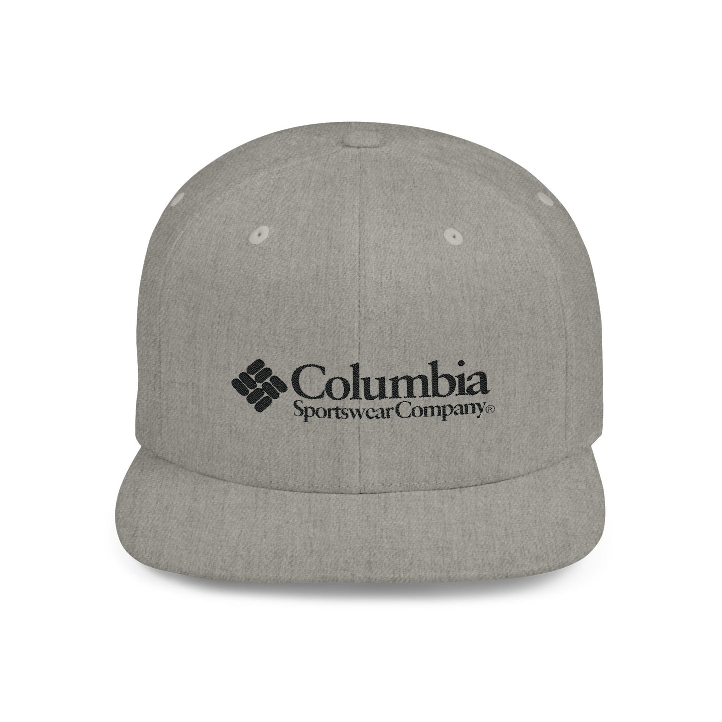 Columbia Sportware Company Flat Bill Snapback – Lightweight, Custom Fit, Premium Quality