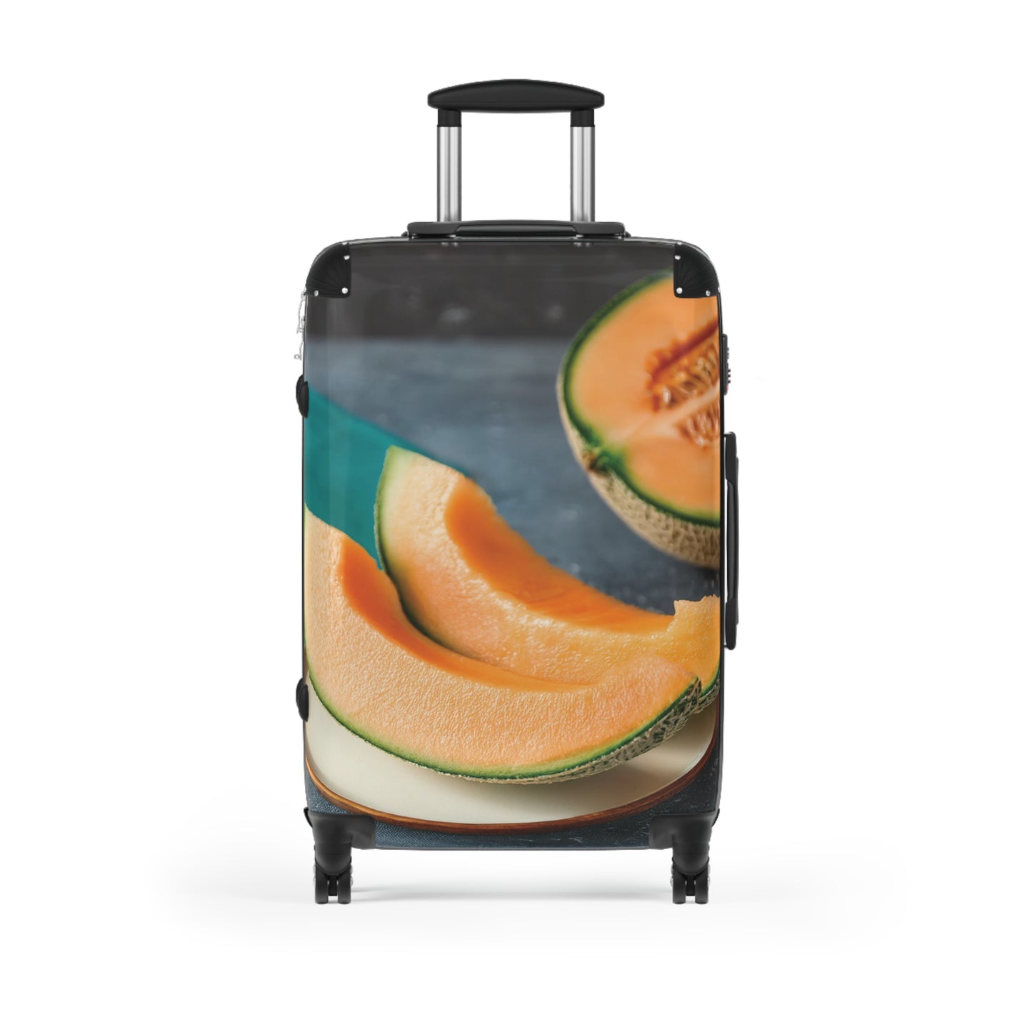 Nature Summer Cantaloupe Slices Carry-On Suitcase - Stylish Luggage for Travelers