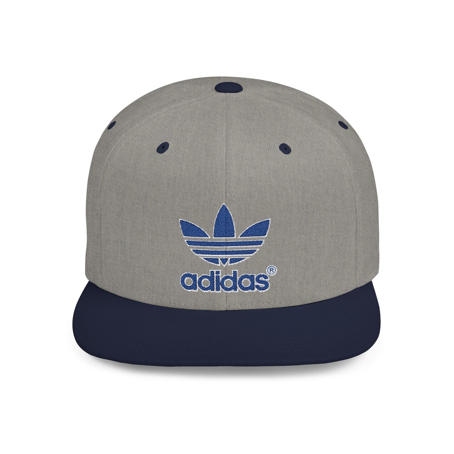 Adidas Trefoil Flat Bill Snapback – Lightweight, Custom Fit, Premium Quality