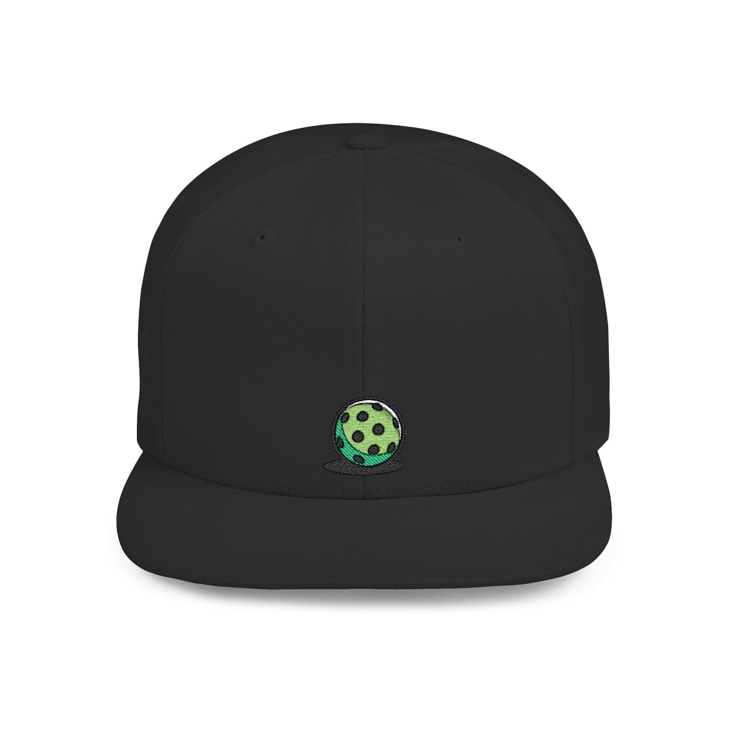 Icons Embroidered Ball Flat Bill Snapback – Lightweight, Custom Fit, Premium Quality