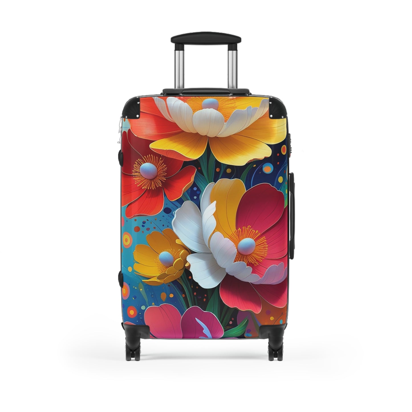 Nature Flowers Floral Spring Flower Design Art Carry-On Suitcase - Stylish Luggage for Travelers