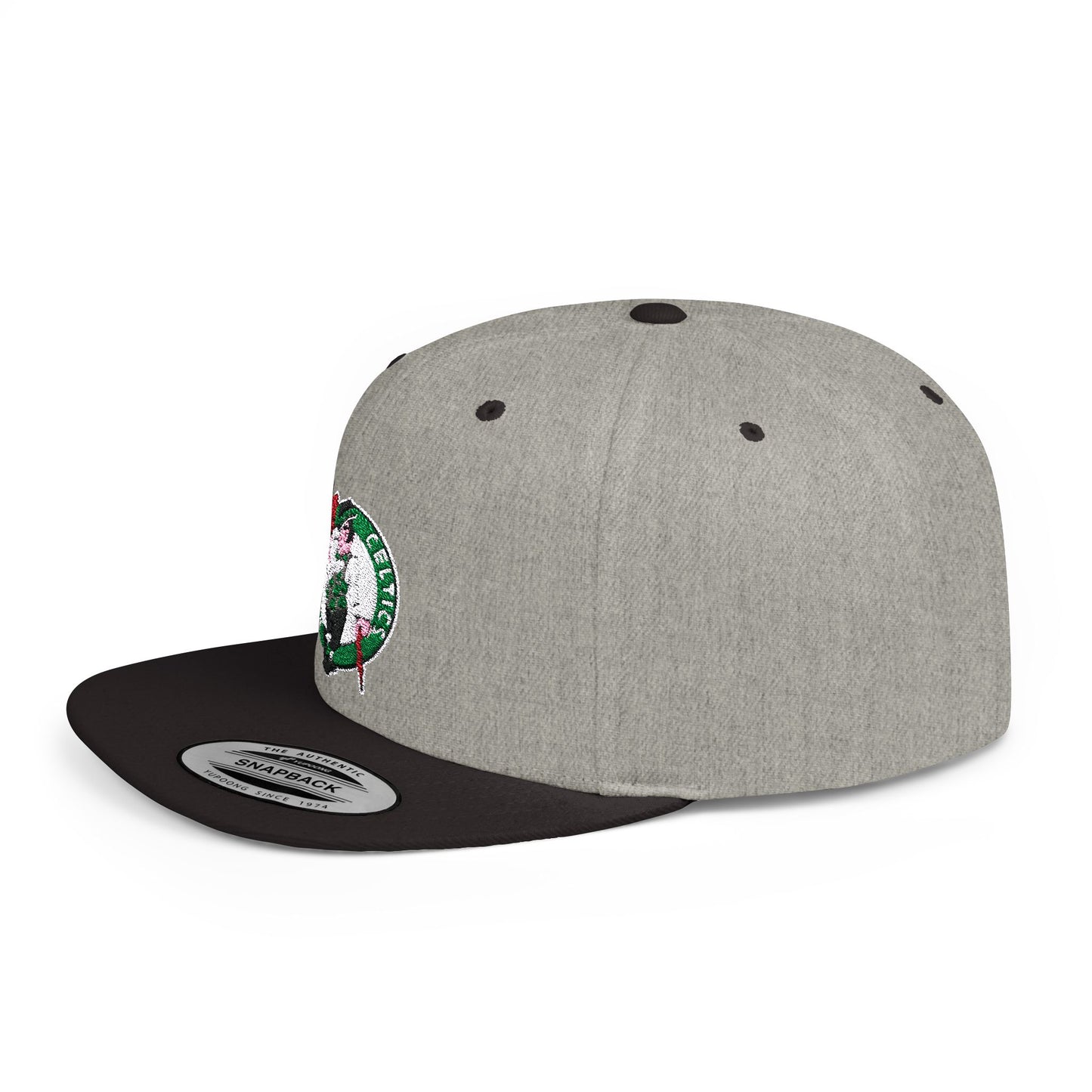 Boston Celtics Flat Bill Snapback – Lightweight, Custom Fit, Premium Quality