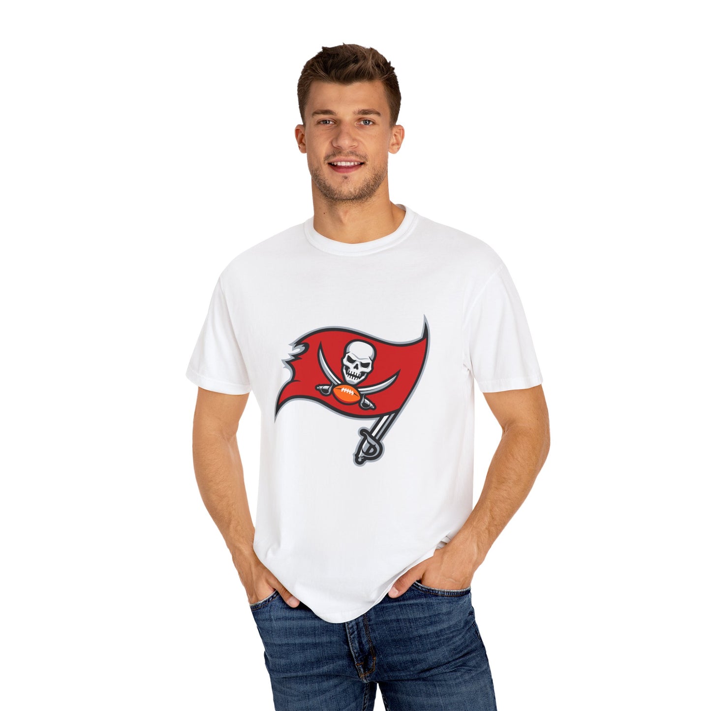 Tampa Bay Buccaneers Fan Gifts Garment-Dyed T-Shirt – Premium Cotton Tee for Customization