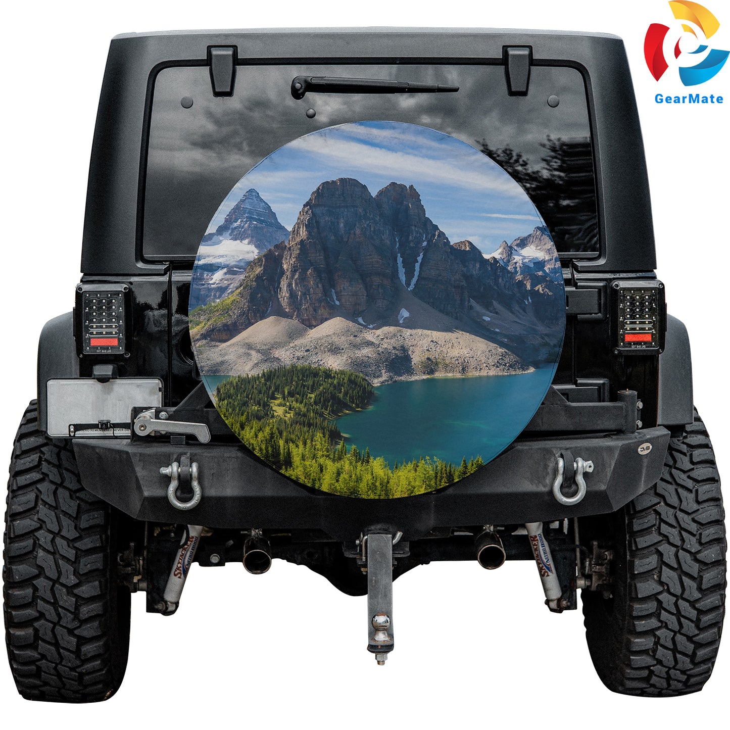 Nature Mountains Scenery Spare Tire Cover – Premium Waterproof UV Resistant Protector
