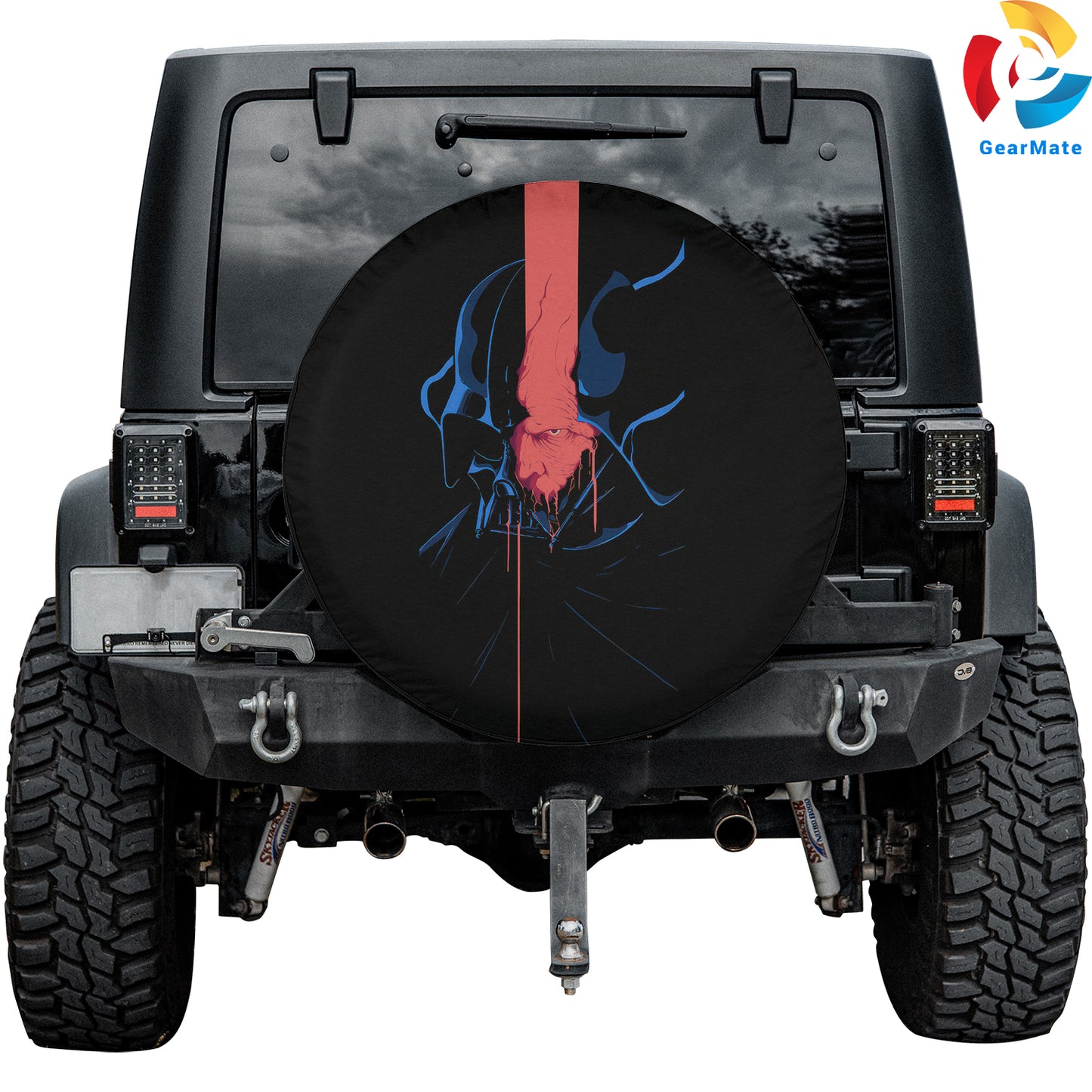 Darth Vader Spare Tire Cover – Premium Waterproof UV Resistant Protector