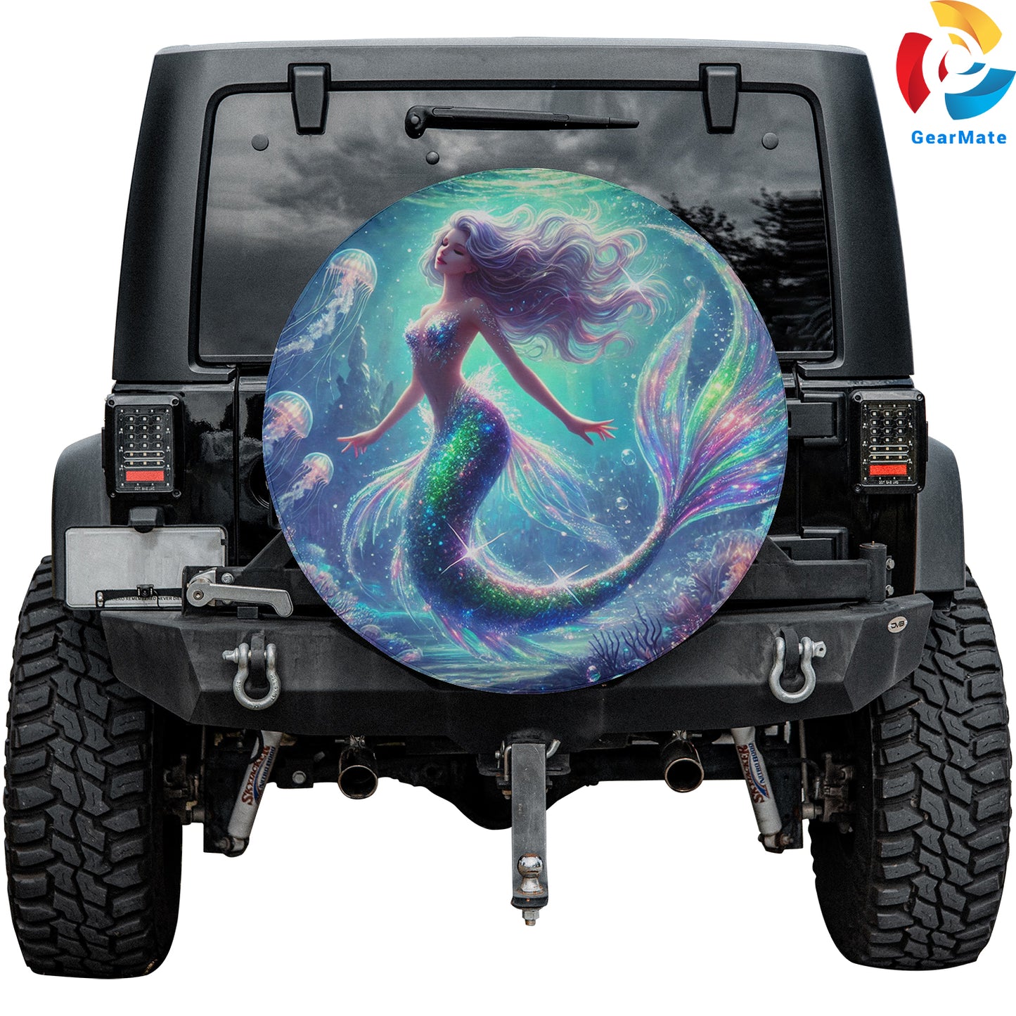 Mermaid Spare Tire Cover – Premium Waterproof UV Resistant Protector