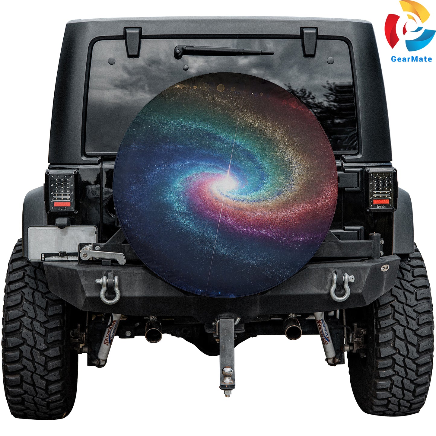 Space Milky Way Spare Tire Cover – Premium Waterproof UV Resistant Protector