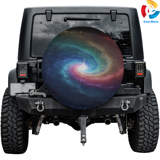 Space Milky Way Spare Tire Cover – Premium Waterproof UV Resistant Protector