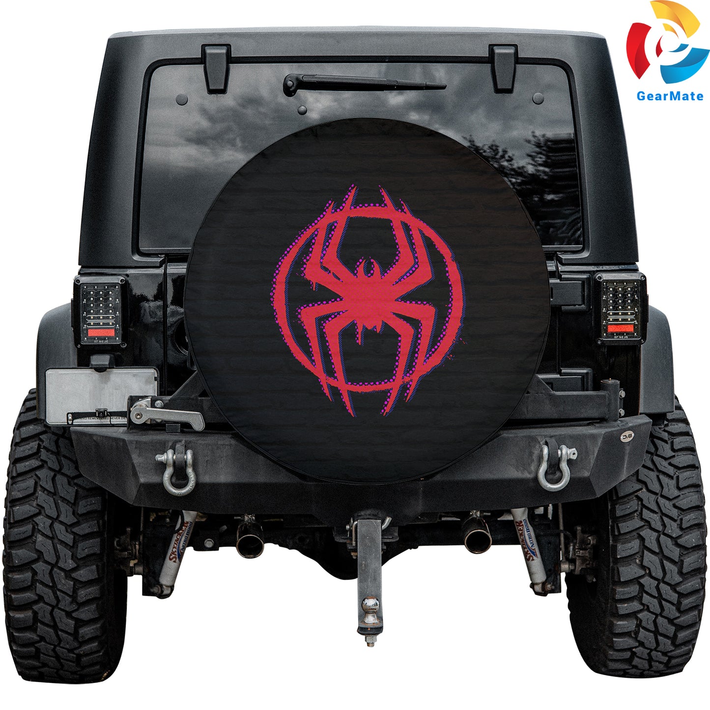 Miles Morales Spare Tire Cover – Premium Waterproof UV Resistant Protector