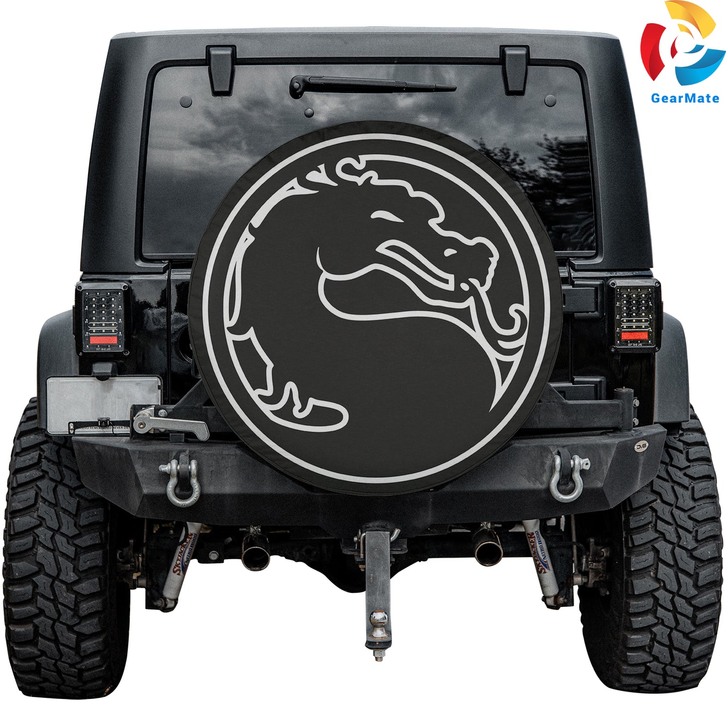 Mortal Kombat Spare Tire Cover – Premium Waterproof UV Resistant Protector