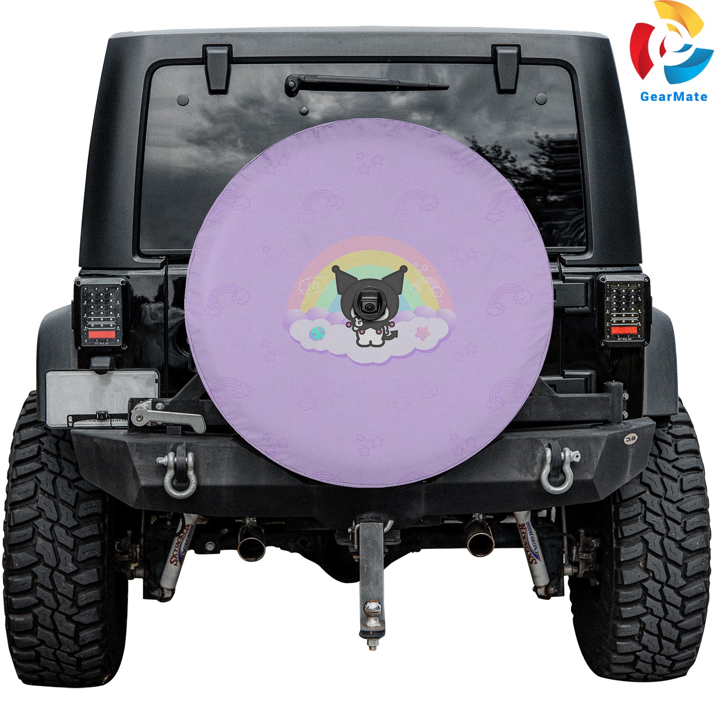 Kuromi Hello Kitty Spare Tire Cover – Premium Waterproof UV Resistant Protector