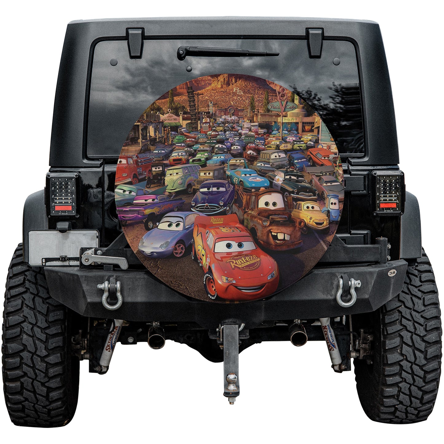 Pixar Cars Spare Tire Cover – Premium Waterproof UV Resistant Protector