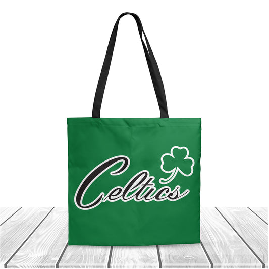 NBA Boston Celtics Finals Polyester Canvas Tote Bag - Durable and Stylish