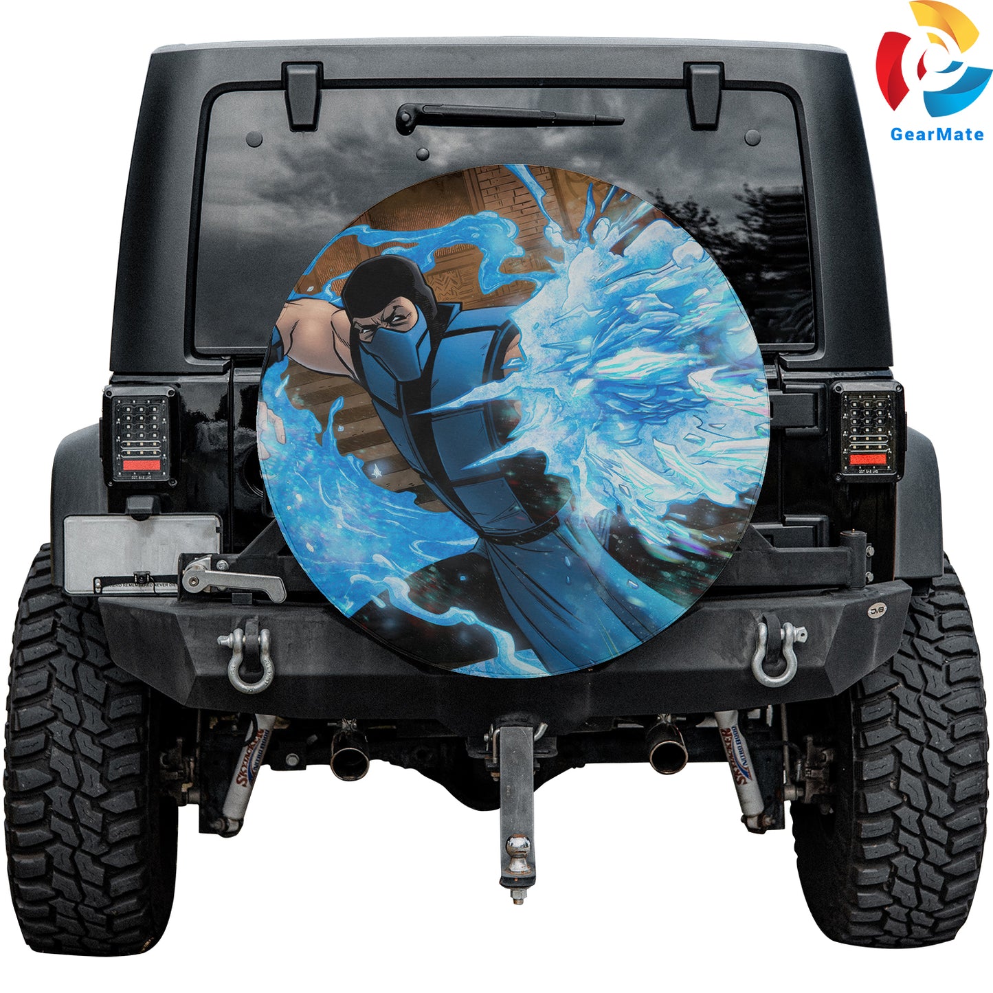 Mortal Kombat Spare Tire Cover – Premium Waterproof UV Resistant Protector