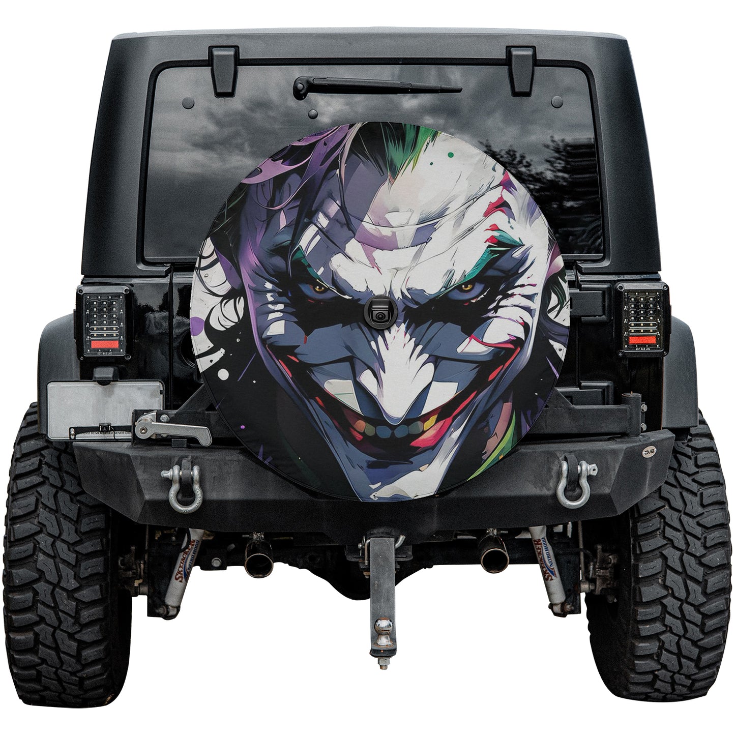 DC Joker Spare Tire Cover – Premium Waterproof UV Resistant Protector