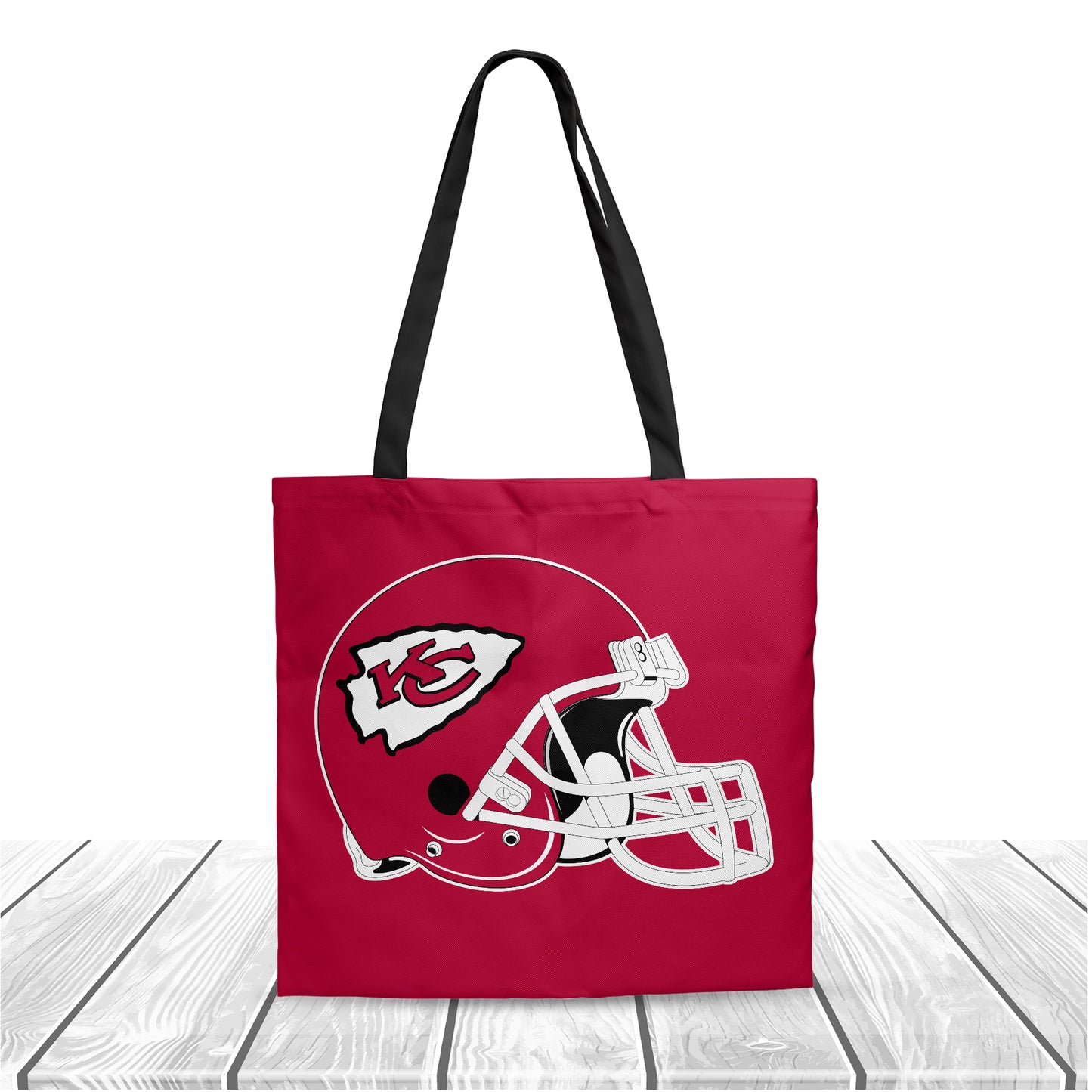 NFL Kansas City Chiefs NFL Fans Polyester Canvas Tote Bag – Durable and Stylish