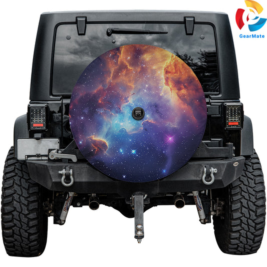 Galaxy Cosmic Spare Tire Cover – Premium Waterproof UV Resistant Protector