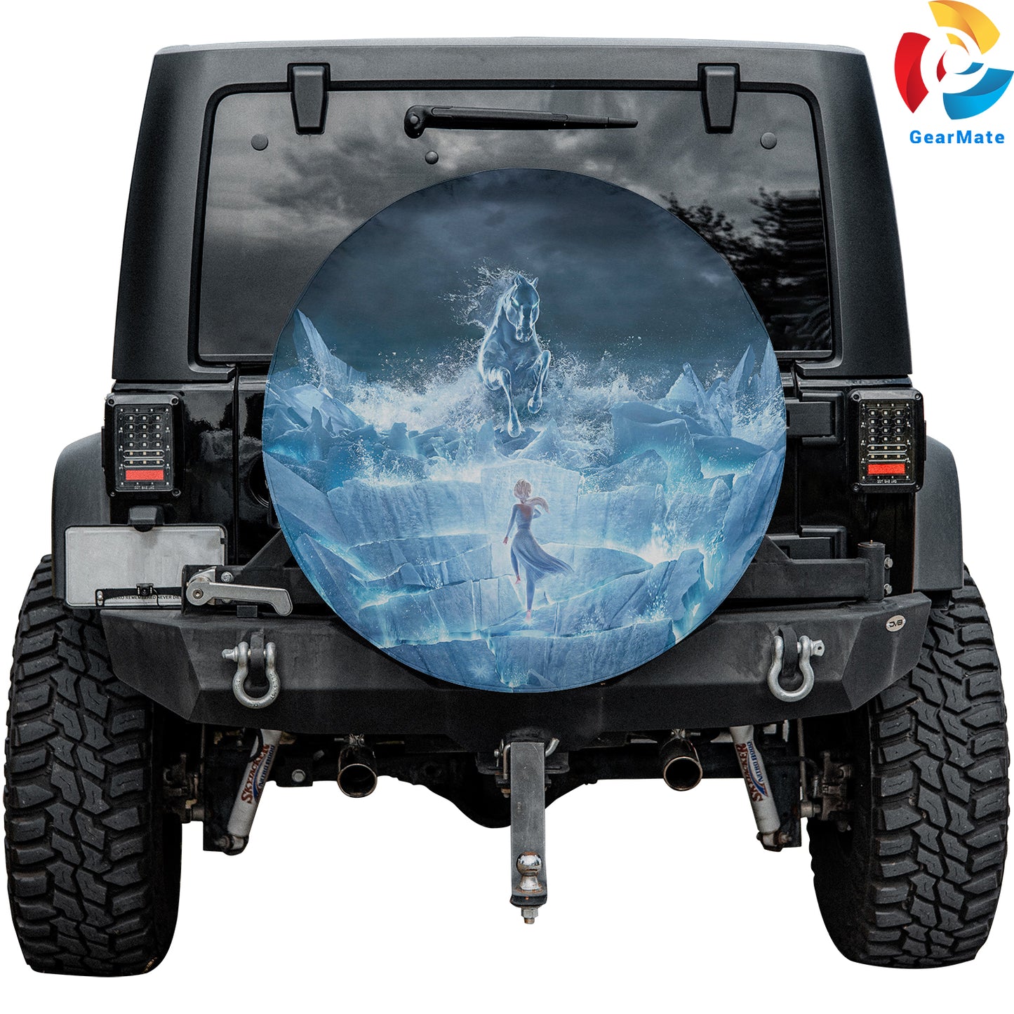 Frozen 2 Elsa The Nokk Spare Tire Cover – Premium Waterproof UV Resistant Protector