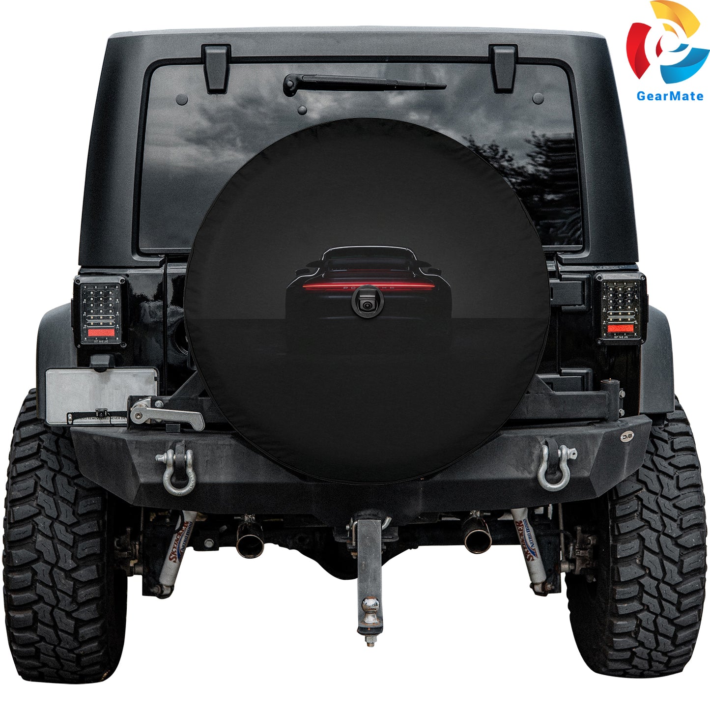 Porsche 911 Turbo S Spare Tire Cover – Premium Waterproof UV Resistant Protector
