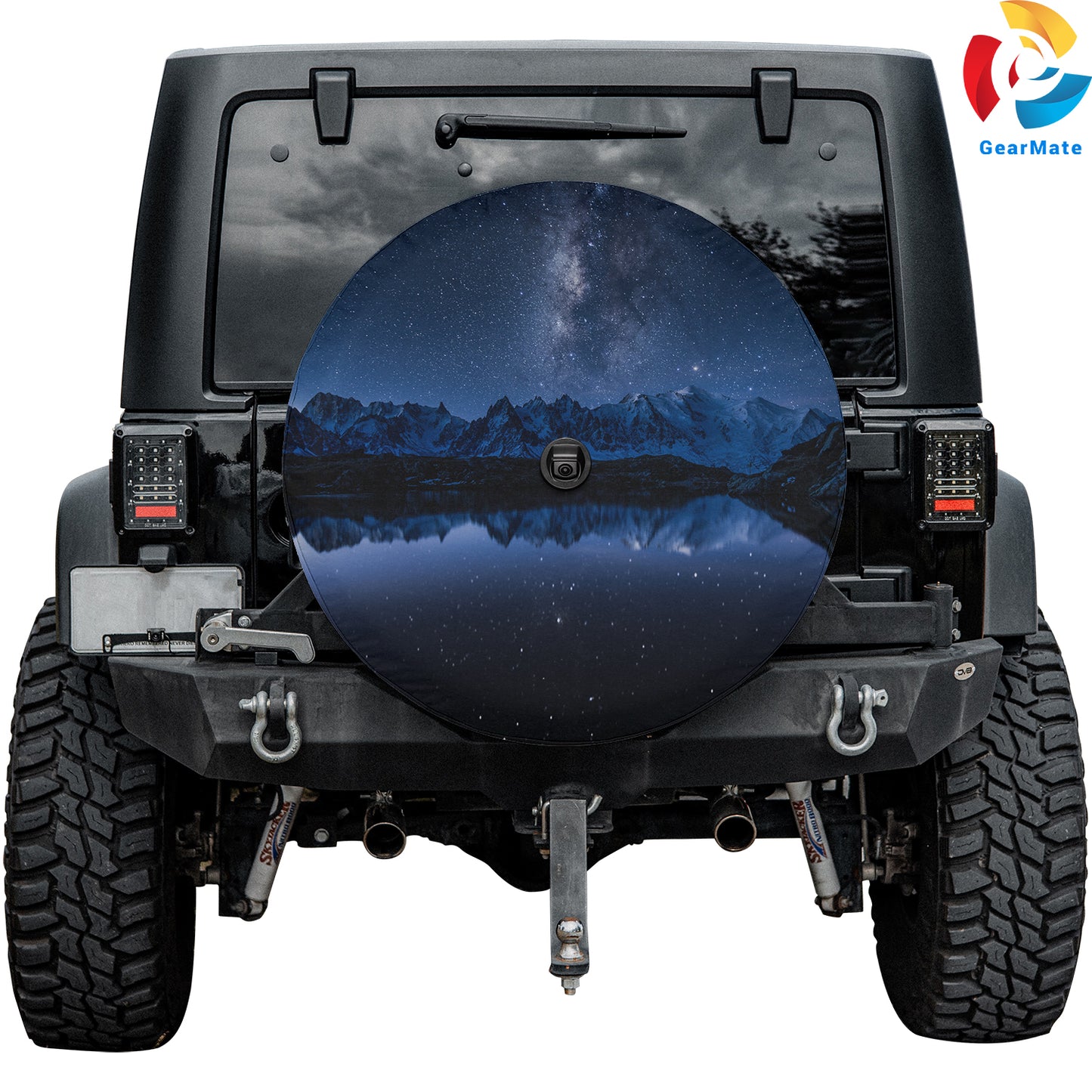 Night Sky Spare Tire Cover – Premium Waterproof UV Resistant Protector