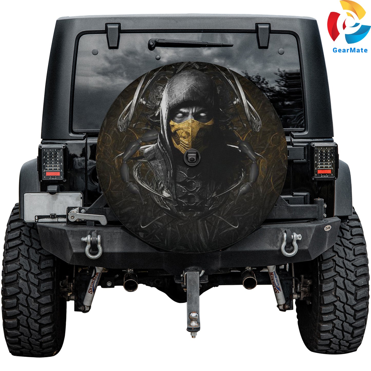 Mortal Kombat Spare Tire Cover – Premium Waterproof UV Resistant Protector