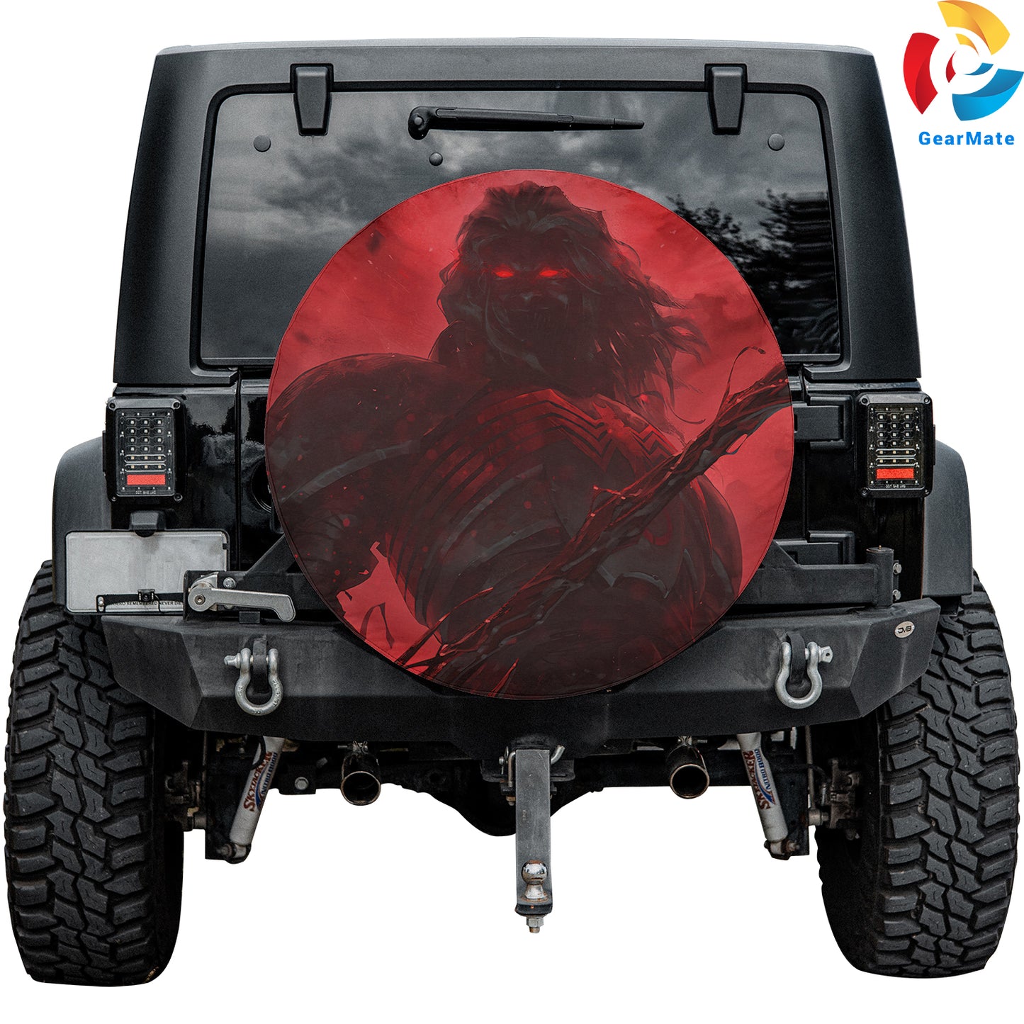 Marvel Knull Supervillain Spare Tire Cover – Premium Waterproof UV Resistant Protector