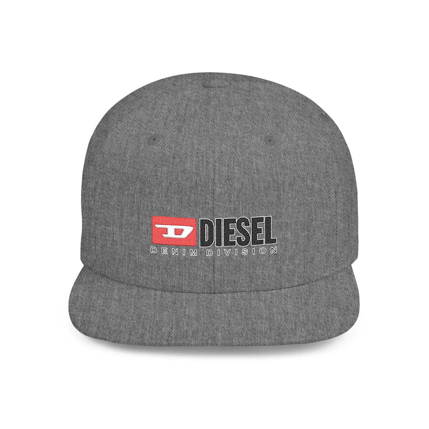 Diesel Flat Bill Snapback – Lightweight, Custom Fit, Premium Quality