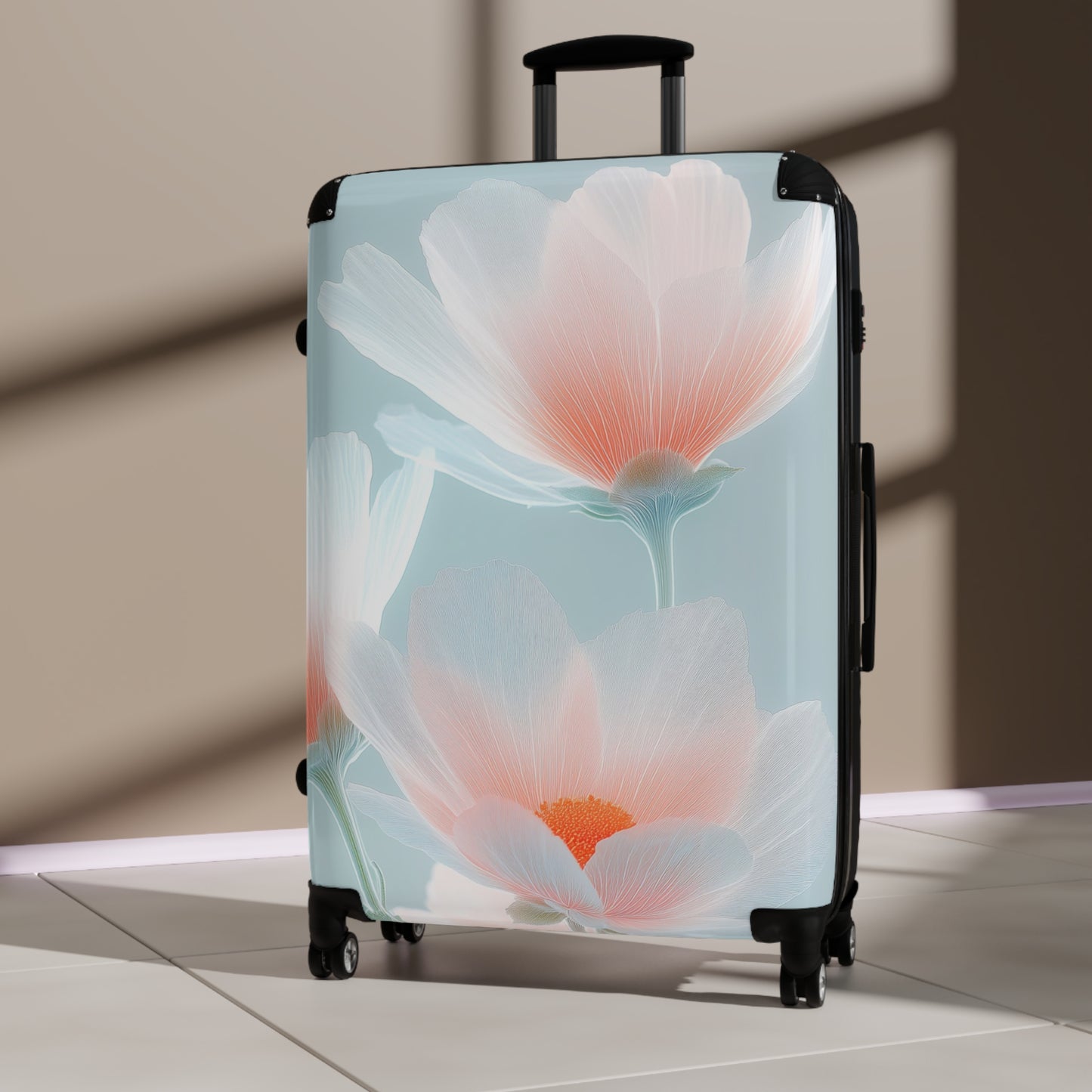 Nature Flowers Floral Branches Art Carry-On Suitcase - Stylish Luggage for Travelers