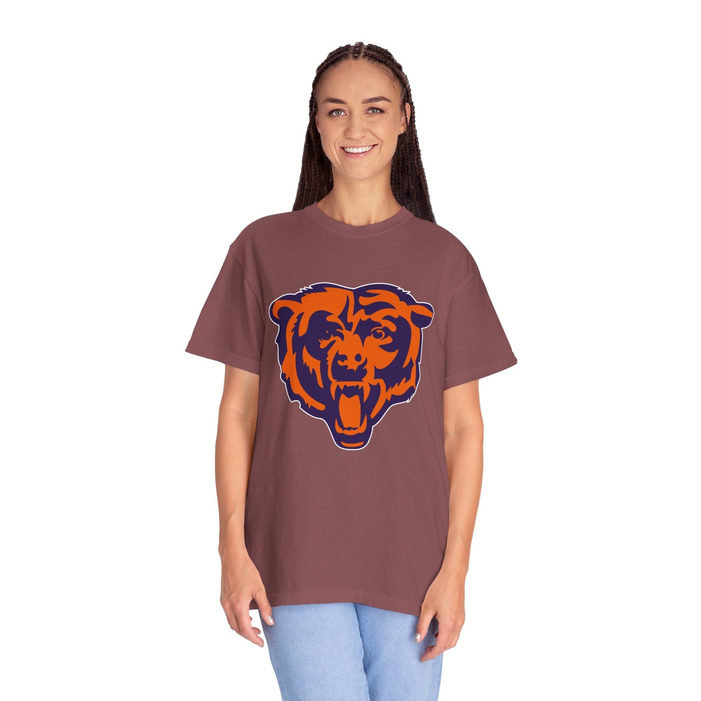 Chicago Bears Gear Garment-Dyed T-Shirt – Premium Cotton Tee for Customization
