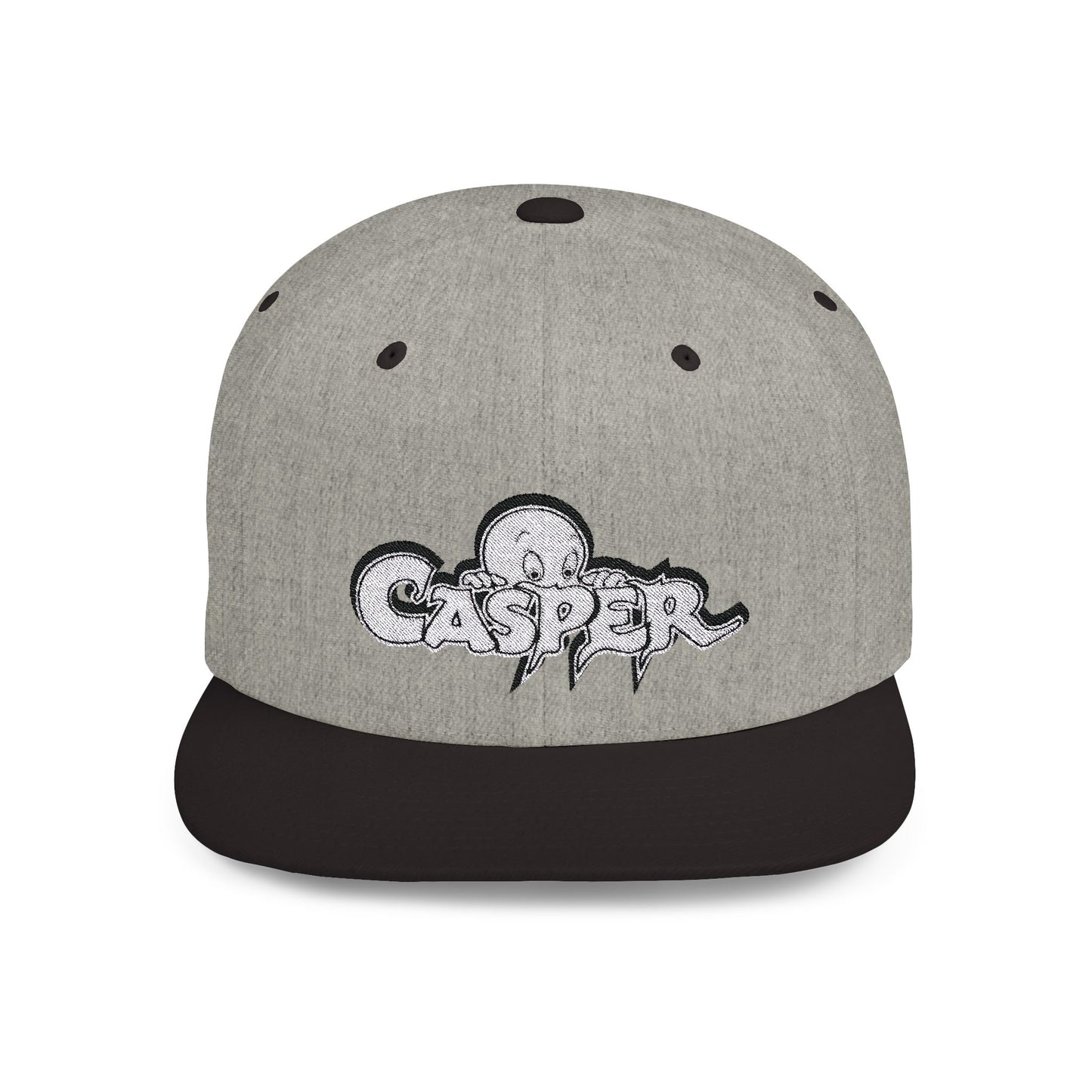 Casper Flat Bill Snapback – Lightweight, Custom Fit, Premium Quality