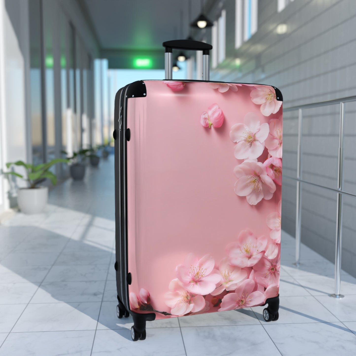 Nature Flowers Floral Cherry Blossom Art Carry-On Suitcase - Stylish Luggage for Travelers