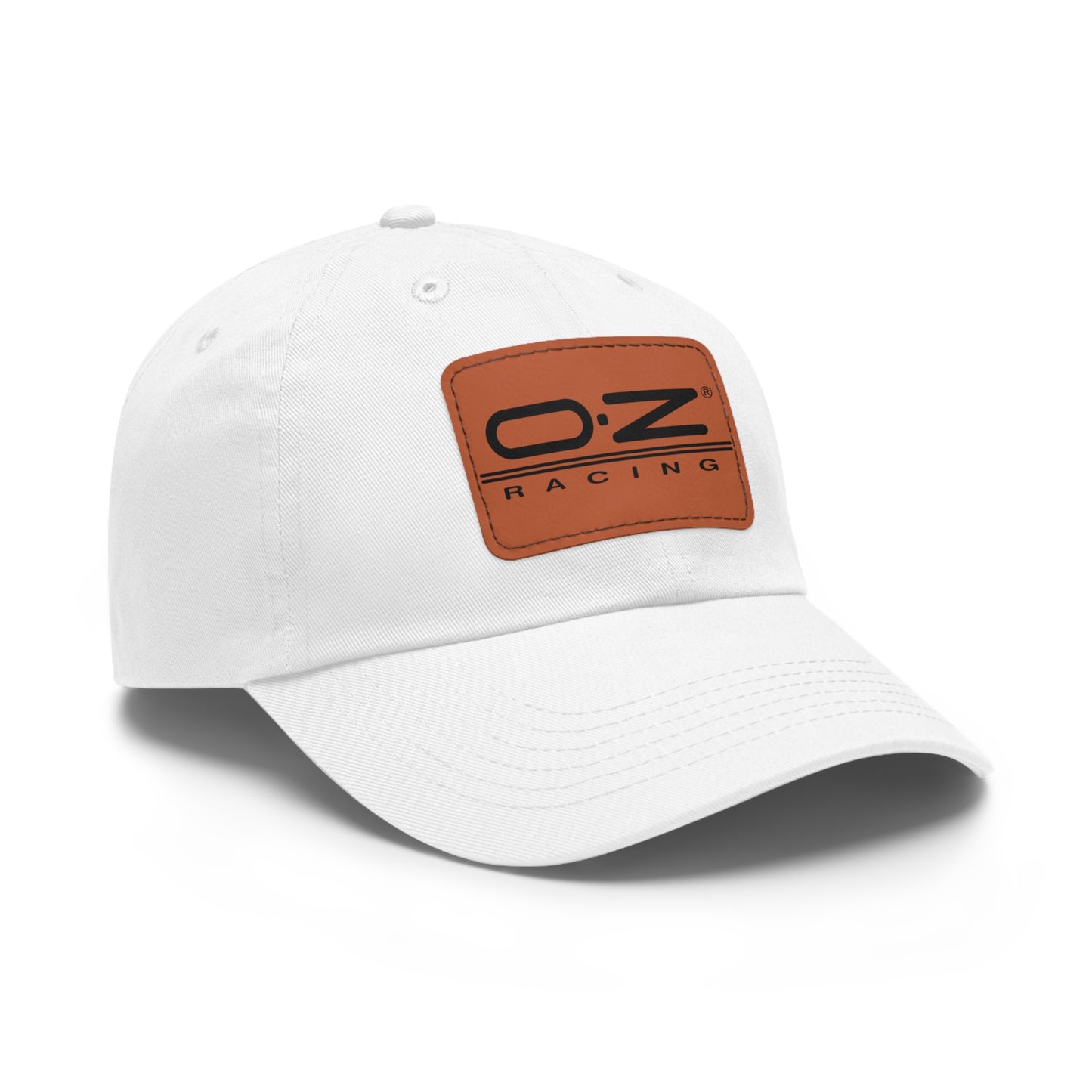 Dad Leather Patch Hat OZ Racing – Timeless Style, Perfect Fit