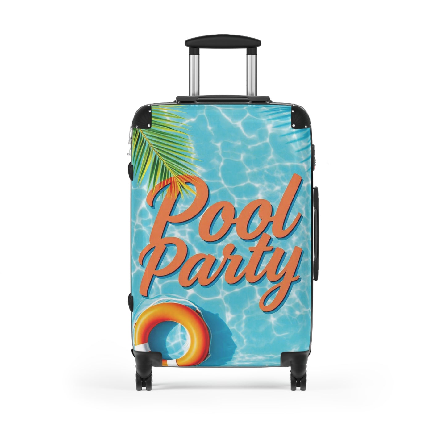 Nature Summer Pool Party Carry-On Suitcase - Stylish Luggage for Travelers