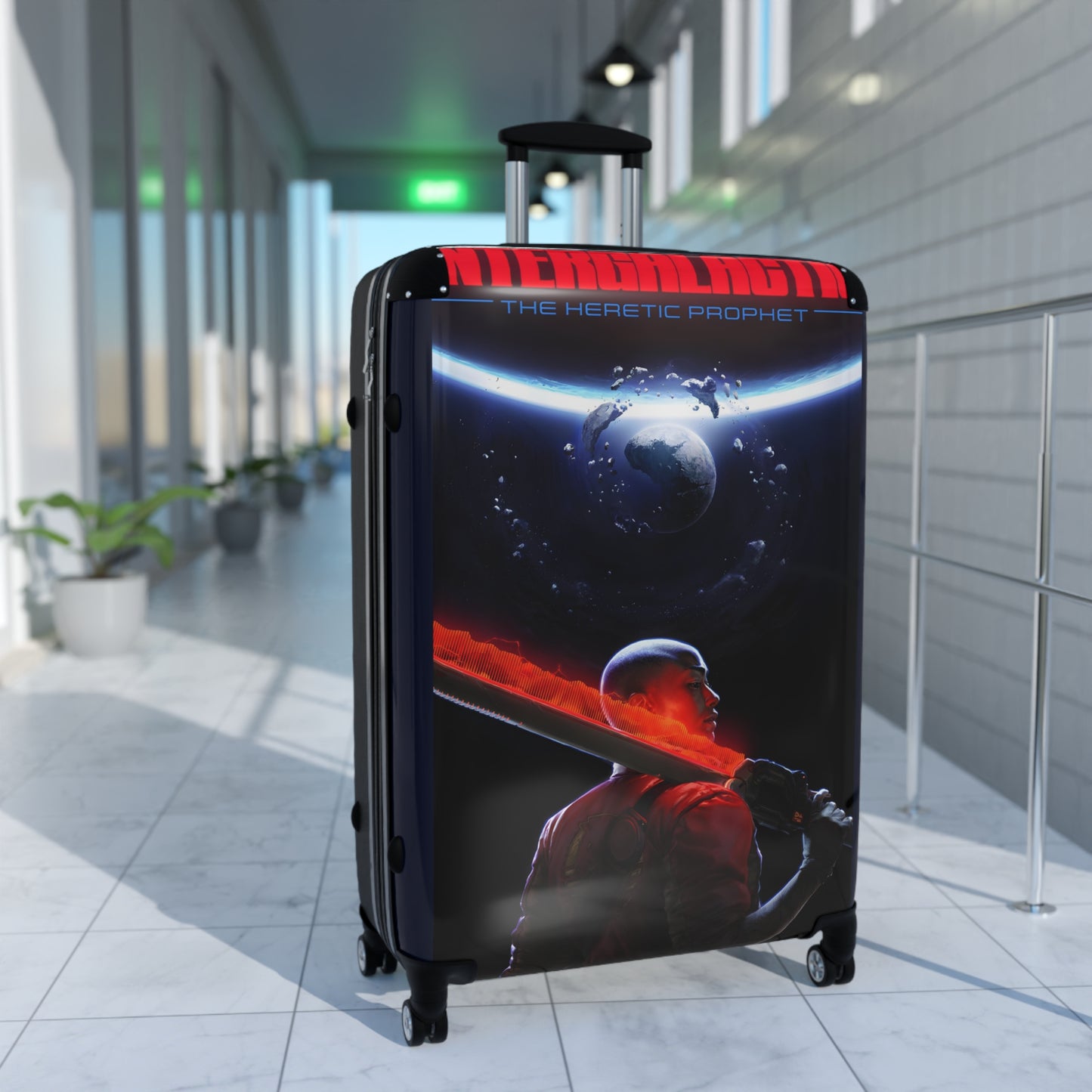 Video Games Intergalactic The Heretic Prophet Carry-On Suitcase - Stylish Luggage for Travelers