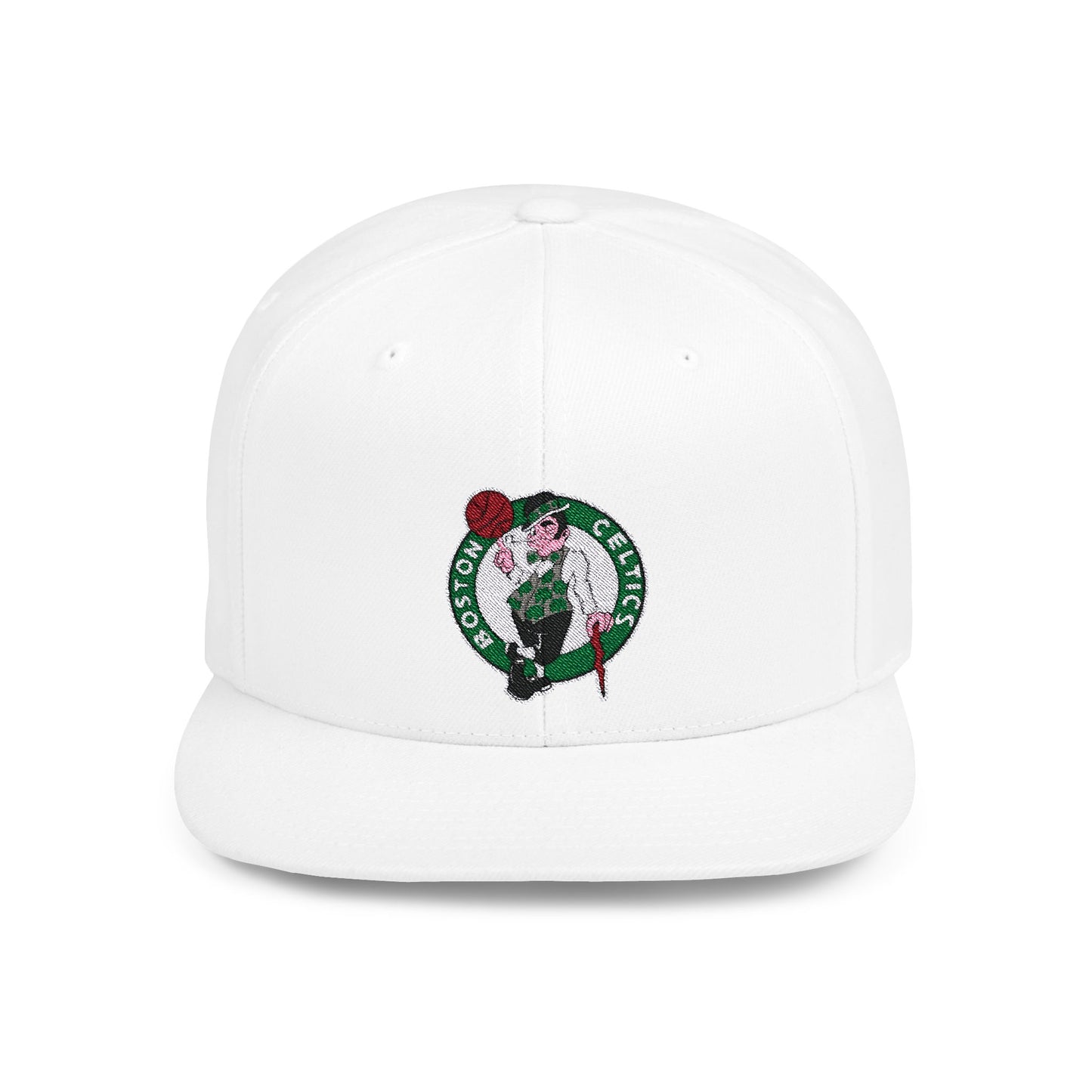 Boston Celtics Flat Bill Snapback – Lightweight, Custom Fit, Premium Quality