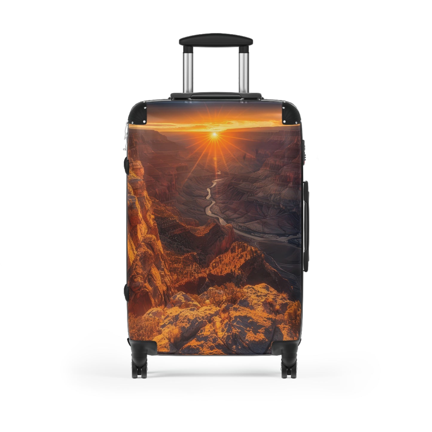 Nature Sunset Stunning Art Carry-On Suitcase - Stylish Luggage for Travelers