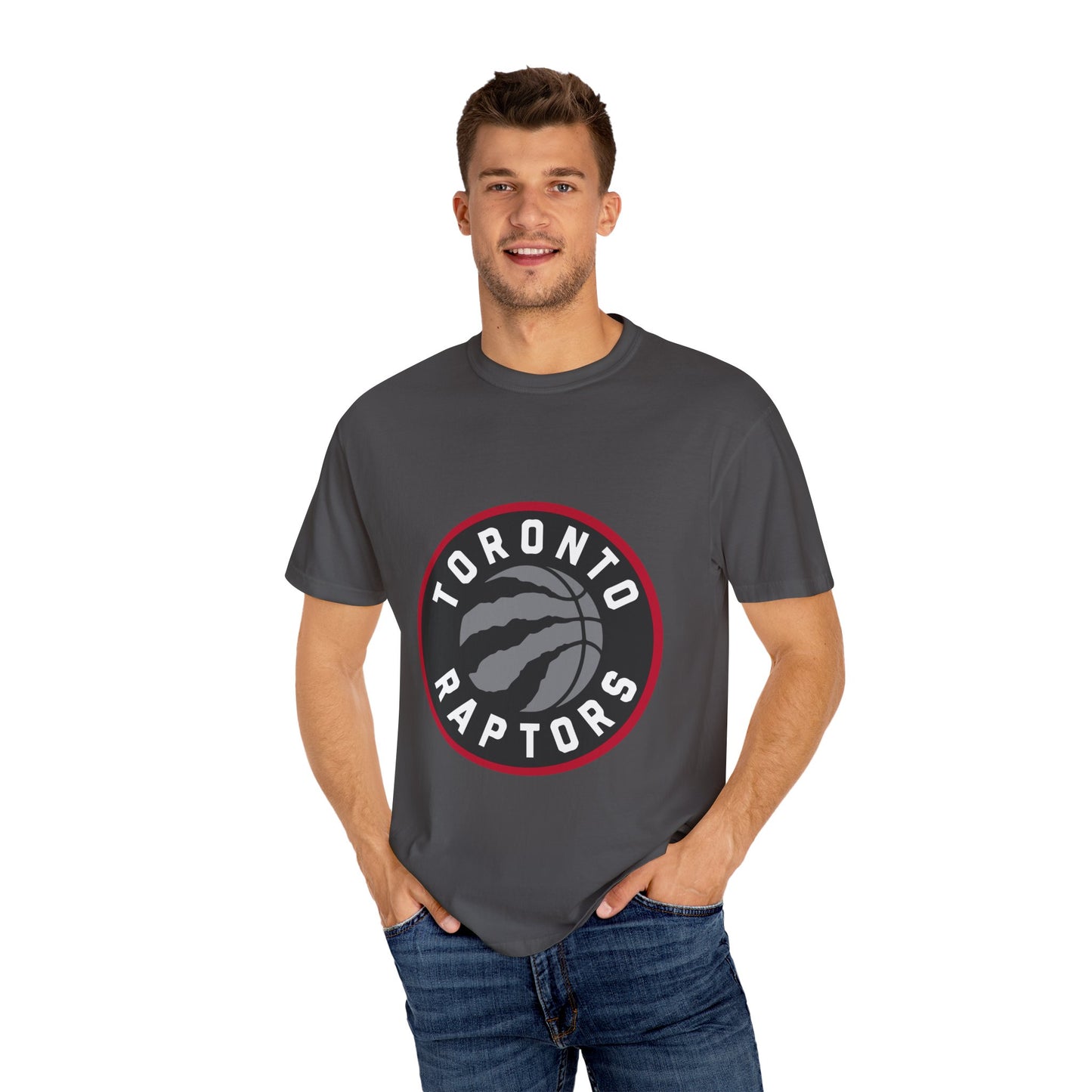 Toronto Raptors Garment-Dyed T-Shirt – Premium Cotton Tee for Customization