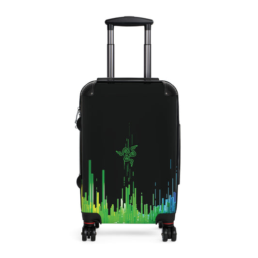 Abstract Razor Logo 1 Art Carry-On Suitcase - Stylish Luggage for Travelers