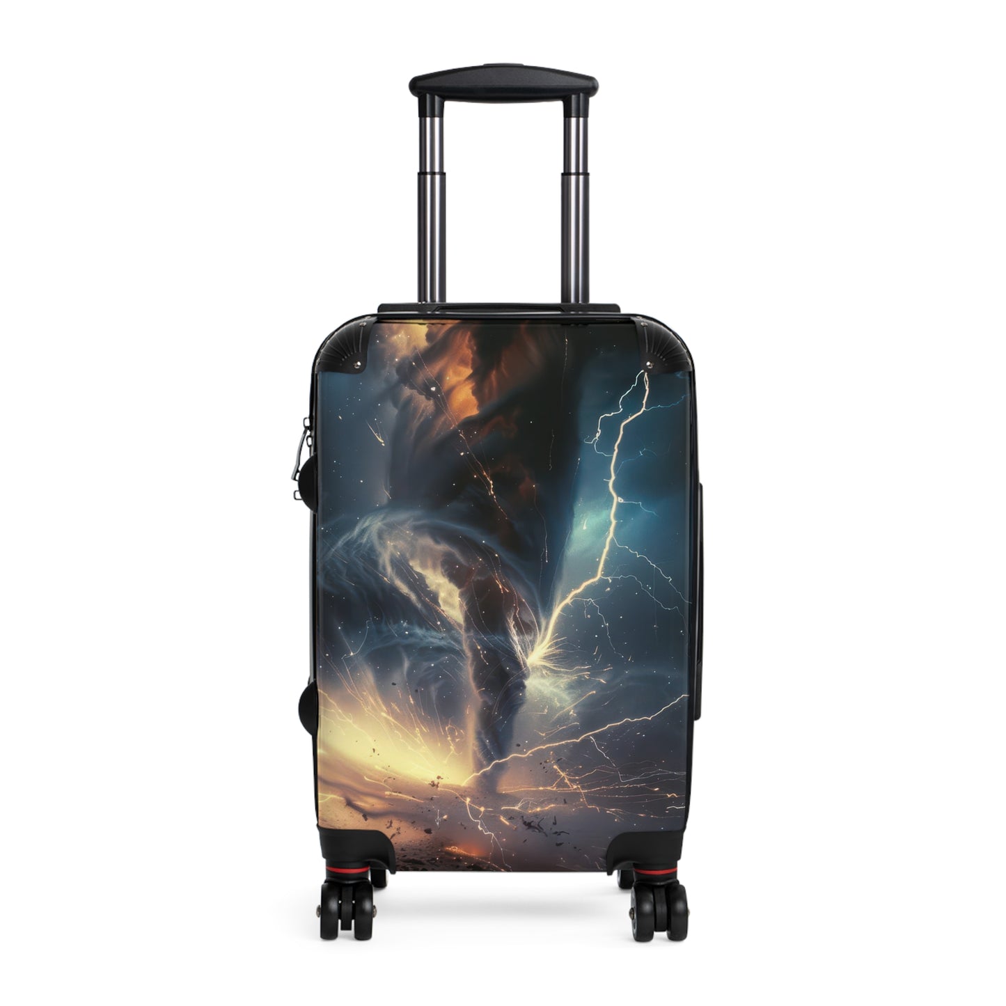 Nature Tornado Dramatic Art Carry-On Suitcase - Stylish Luggage for Travelers