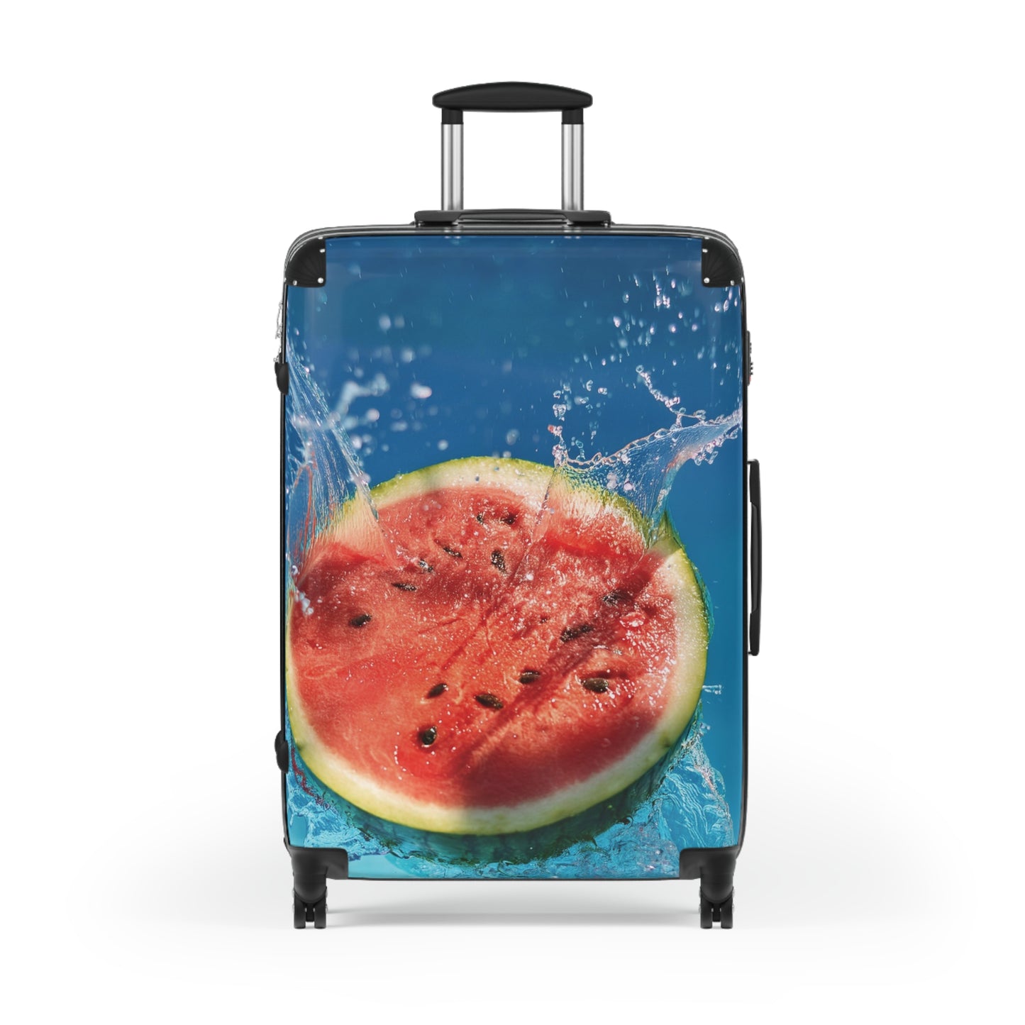 Nature Summer Watermelon Splash Carry-On Suitcase - Stylish Luggage for Travelers