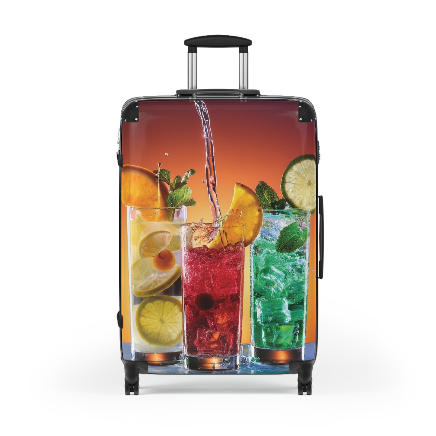 Nature Summer Refreshing Summer Drinks Carry-On Suitcase - Stylish Luggage for Travelers