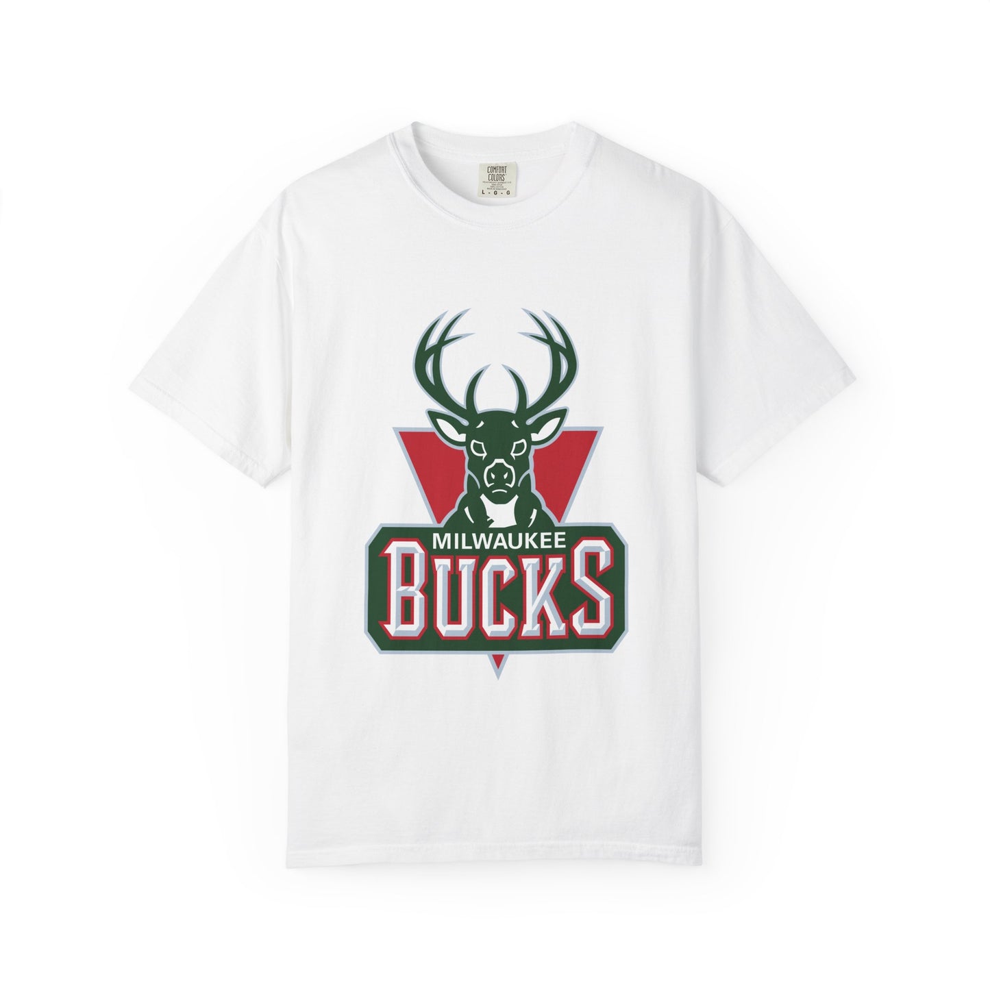Milwaukee Bucks Strong Garment-Dyed T-Shirt – Premium Cotton Tee for Customization